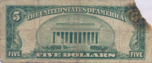United States, The, 5 Dollar, P395