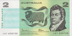 Australia, 2 Dollar, P43e