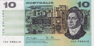 Australia, 10 Dollar, P45c v2