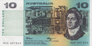 Australia, 10 Dollar, P45f