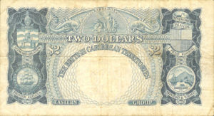 British Caribbean Territories, 2 Dollar, P8b