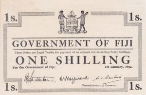 Fiji Islands, 1 Shilling, P48r1