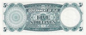 Fiji Islands, 5 Shilling, P51c