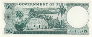 Fiji Islands, 50 Cent, P58a