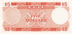 Fiji Islands, 5 Dollar, P73c
