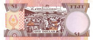 Fiji Islands, 1 Dollar, P76a