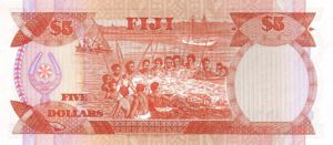 Fiji Islands, 5 Dollar, P91a