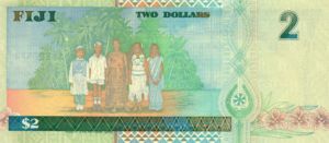 Fiji Islands, 2 Dollar, P96b