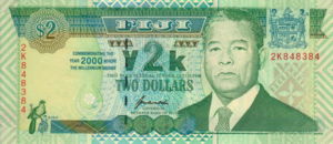 Fiji Islands, 2 Dollar, P102a