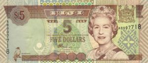 Fiji Islands, 5 Dollar, P105b