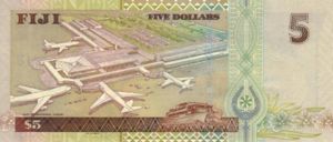 Fiji Islands, 5 Dollar, P105b