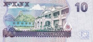 Fiji Islands, 10 Dollar, P111a