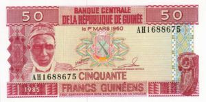 Guinea, 50 Franc, P29a