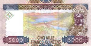 Guinea, 5,000 Franc, P41