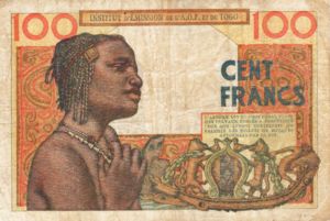 French West Africa, 100 Franc, P46