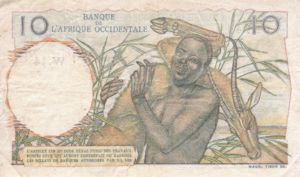 French West Africa, 10 Franc, P37