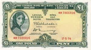 Ireland, Republic, 1 Pound, P64c