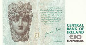 Ireland, Republic, 10 Pound, P76b