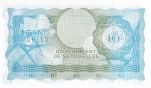 Seychelles, 10 Rupee, P15b