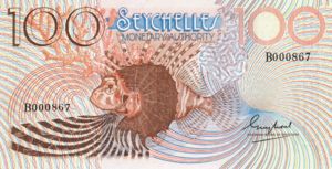 Seychelles, 100 Rupee, P27a