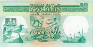 Seychelles, 50 Rupee, P34