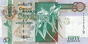 Seychelles, 50 Rupee, P38 v1