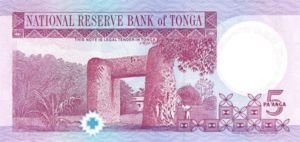 Tonga, 5 PaAnga, P33