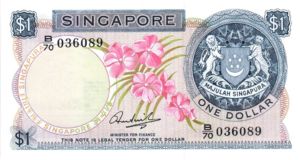 Singapore, 1 Dollar, P1c
