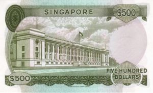 Singapore, 500 Dollar, P7