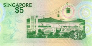 Singapore, 5 Dollar, P10