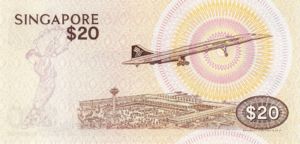 Singapore, 20 Dollar, P12