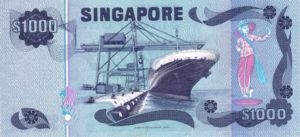 Singapore, 1,000 Dollar, P16