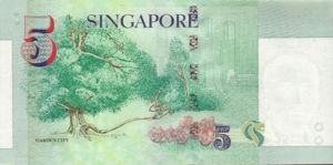 Singapore, 5 Dollar, P39