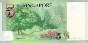 Singapore, 5 Dollar, 
