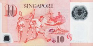 Singapore, 10 Dollar, P48