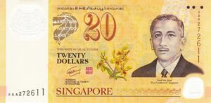 Singapore, 20 Dollar, 