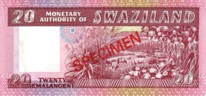 Swaziland, 20 Lilangeni, CS1