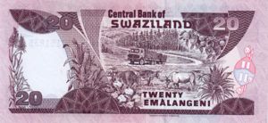 Swaziland, 20 Lilangeni, P25a