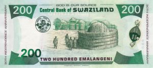 Swaziland, 200 Lilangeni, P28a