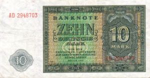 Germany - Democratic Republic, 10 Deutsche Mark, P12b PN127