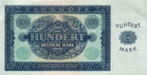 Germany - Democratic Republic, 100 Deutsche Mark, P15a