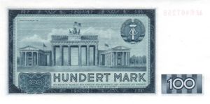 Germany - Democratic Republic, 100 Mark, P26a