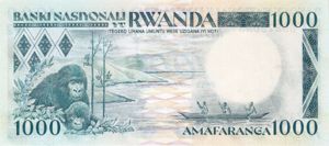 Rwanda, 1,000 Franc, P21a