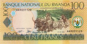 Rwanda, 100 Franc, P29a
