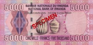 Rwanda, 5,000 Franc, P33as