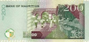 Mauritius, 200 Rupee, P57 v3