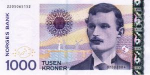 Norway, 1,000 Krone, P52b