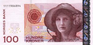 Norway, 100 Krone, P49c