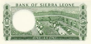 Sierra Leone, 1 Leone, P1a