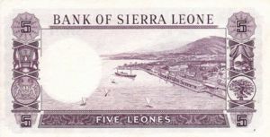 Sierra Leone, 5 Leone, P3a